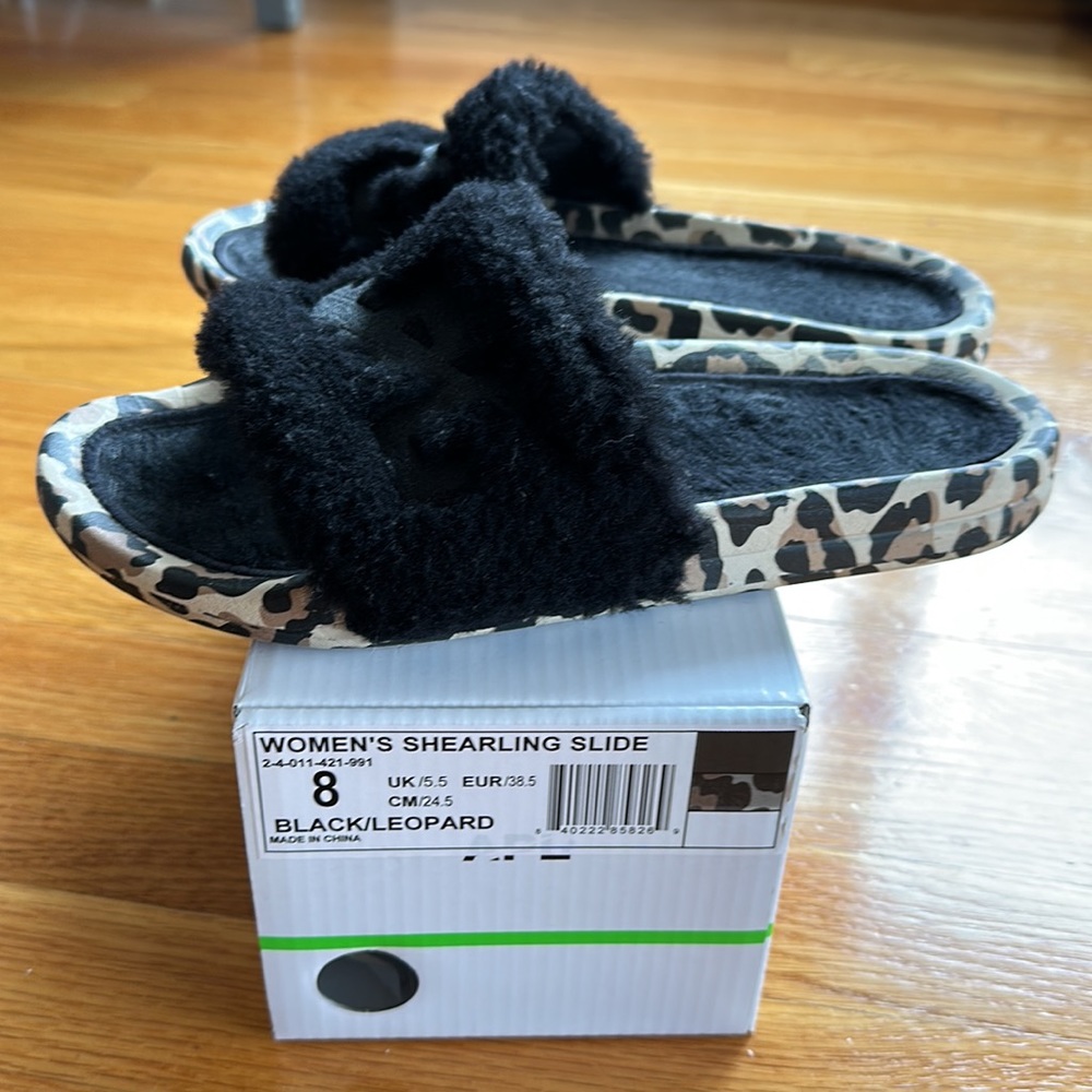 Apl Shearling Slide Size 8 - image 3
